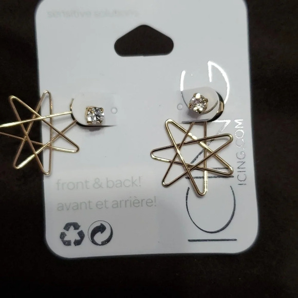 Icing Sensitive Solutions Wired Star Earrings - Picture 5 of 5